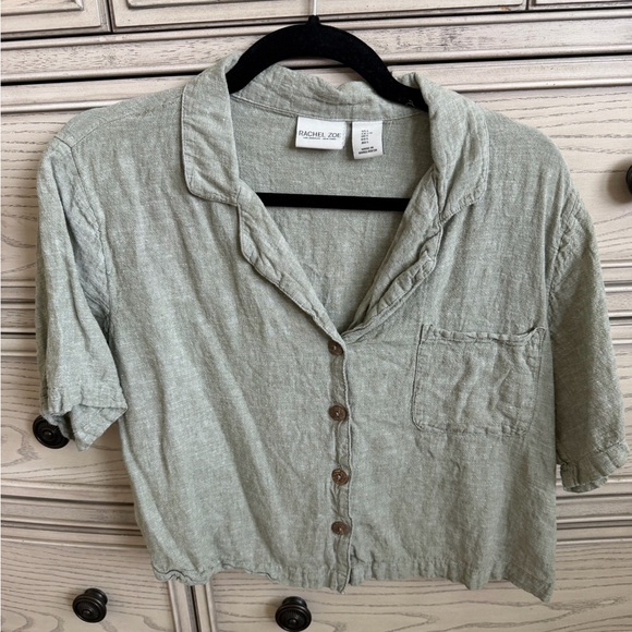 Rachel Zoe Tops - Rachel Zoe Sage Button-Down Shirt